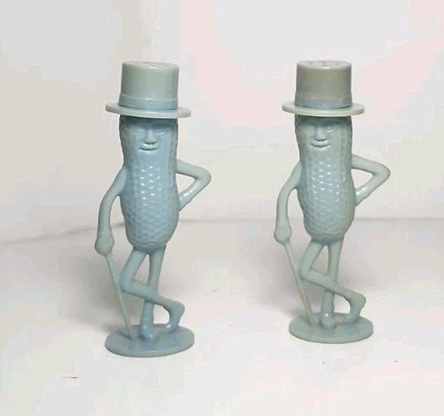 Vtg blue plastic planters - vtg,